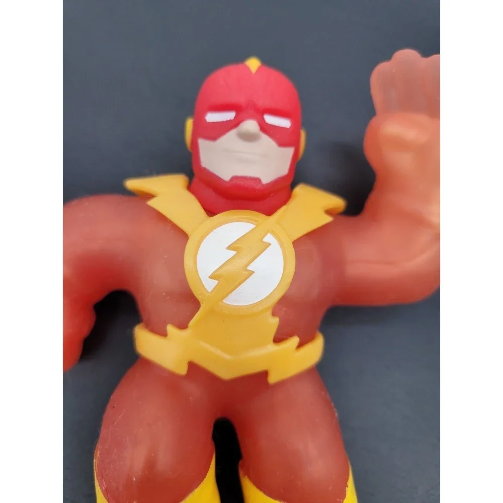 Heroes Of Goo Jit Zu DC Comics The Flash Rubber Stretchy Gel Filled 4